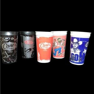 Post Malone Canes Cups Full Set Including Dallas Cowboys Cup *LIMITED ED…